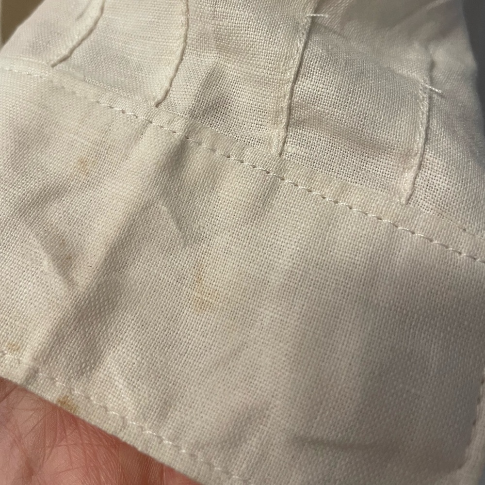 Banana Republic linen utility jacket w/ tags SMALL - Picture 6 of 10